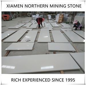 বিশুদ্ধ সাদা কোয়ার্টজ কাউন্টারটপস